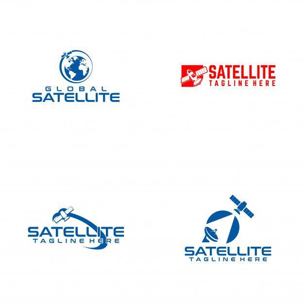 Satellite Logo - Satellite logo Vector | Premium Download