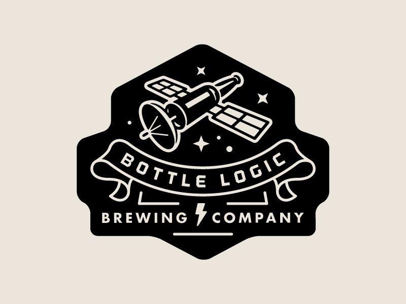 Satellite Logo - Bottle Logic Abandoned Logo Concept - Beer Satellite by Emrich ...