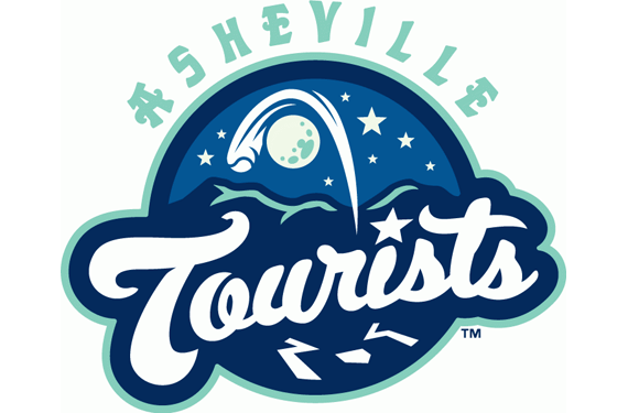 Asheville Logo - Moon Shot: The Story Behind the Asheville Tourists | Chris Creamer's ...