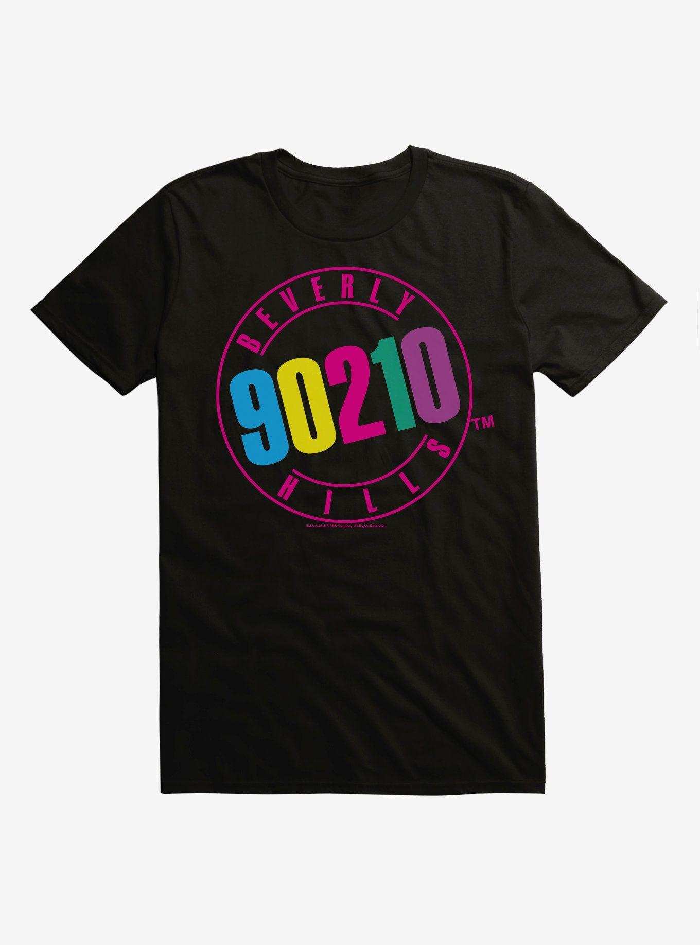 90210 Logo - Beverly Hills 90210 Logo T-Shirt