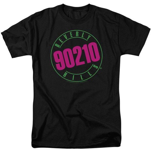 90210 Logo - Neon Beverly Hills 90210 Logo T Shirt