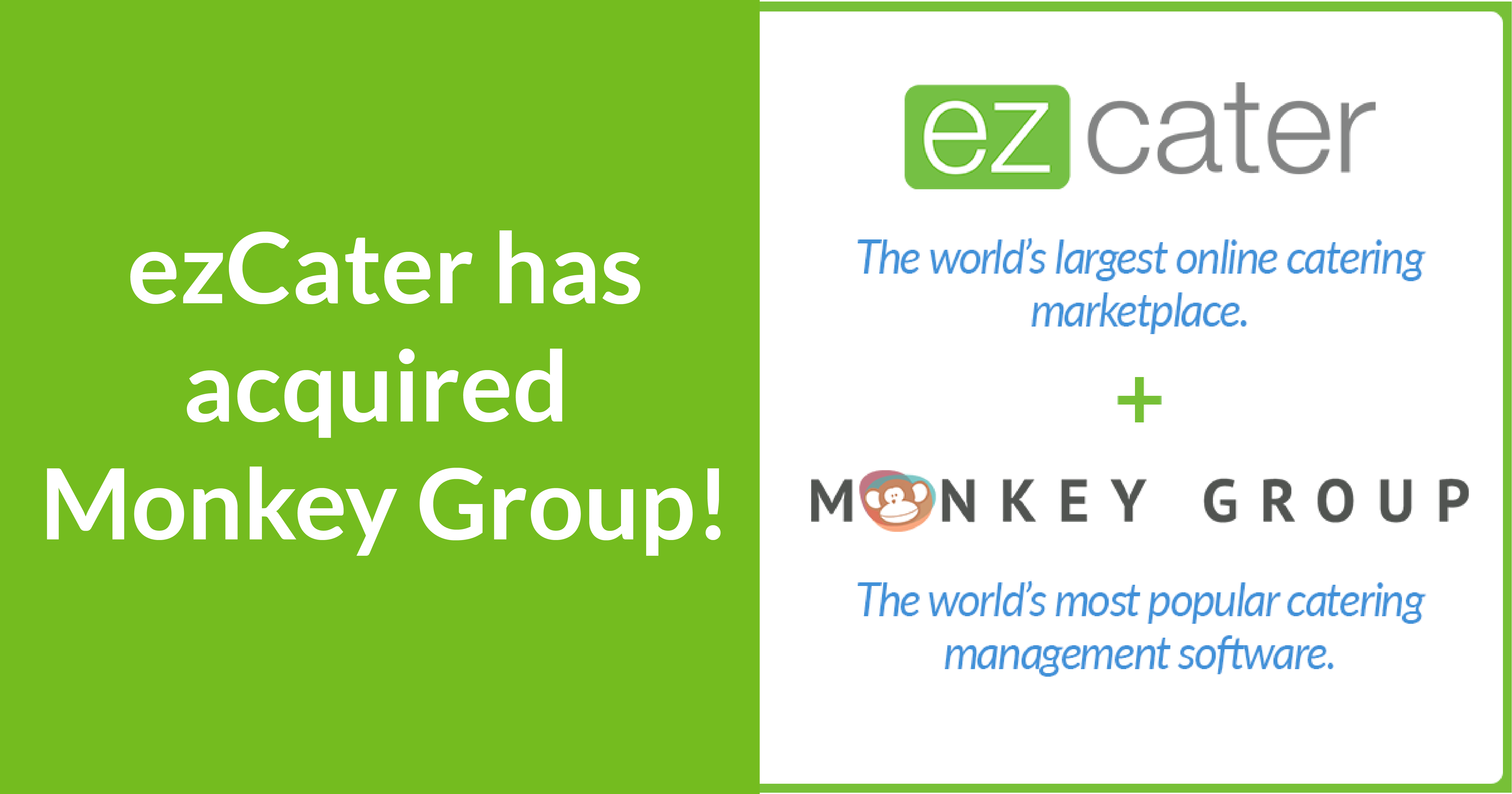 ezCater Logo - ezCater® Acquires Monkey Group to Strengthen Its Fully Integrated