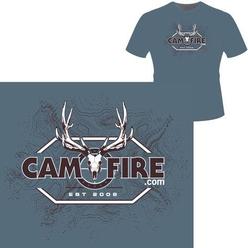 Camofire Logo - Camofire Signature Logo T-Shirt – CamoFire Forum