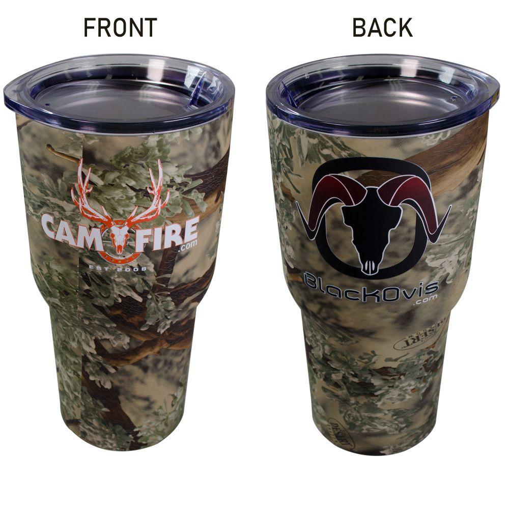 Camofire Logo - CAMOFIRE / BLACKOVIS LOGO INSULATED 30OZ TUMBLER