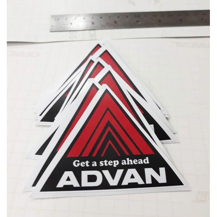 Advan Logo - ADVAN LOGO CAR STICKER