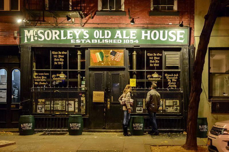 McSorley's Logo - McSorley's pub shut down over health violations, angering thirsty ...