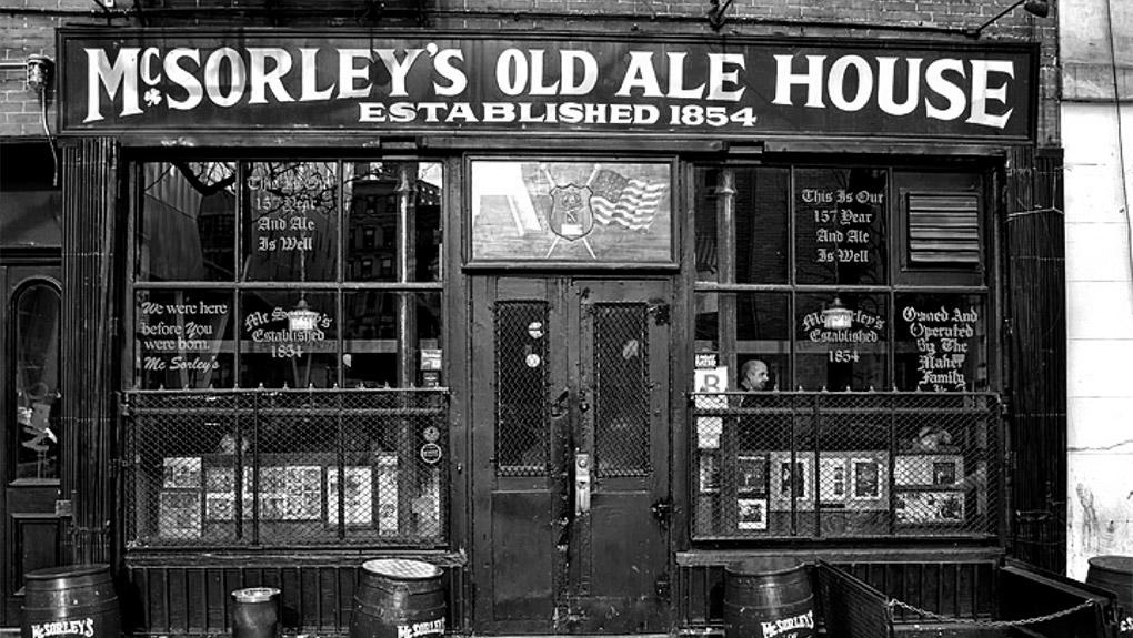 McSorley's Logo - McSorley's Old Ale House. Gin & Luck