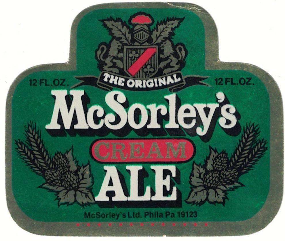 McSorley's Logo - McSorleys Cream Ale Beer Label