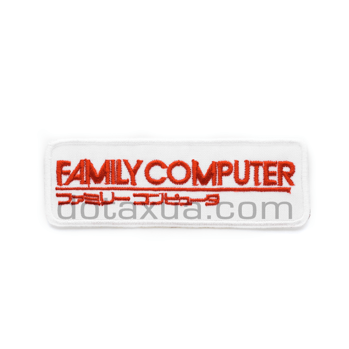 Famicom Logo - Nintendo Famicom Embroidered Patch