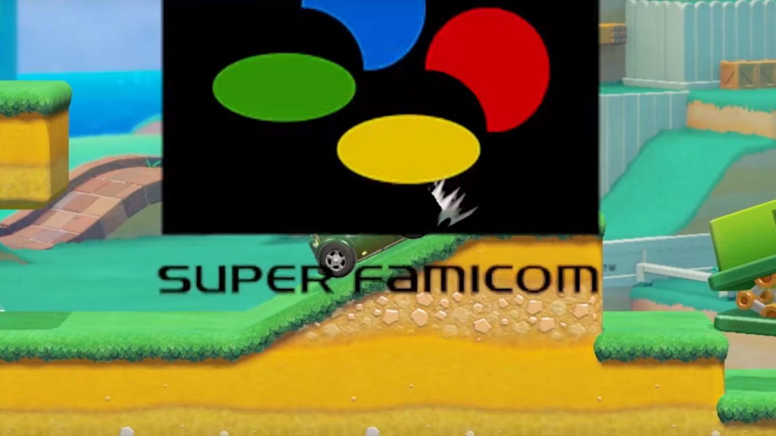 Famicom Logo - Super Famicom Logo In Super Mario Maker 2 Has Fans Speculating ...