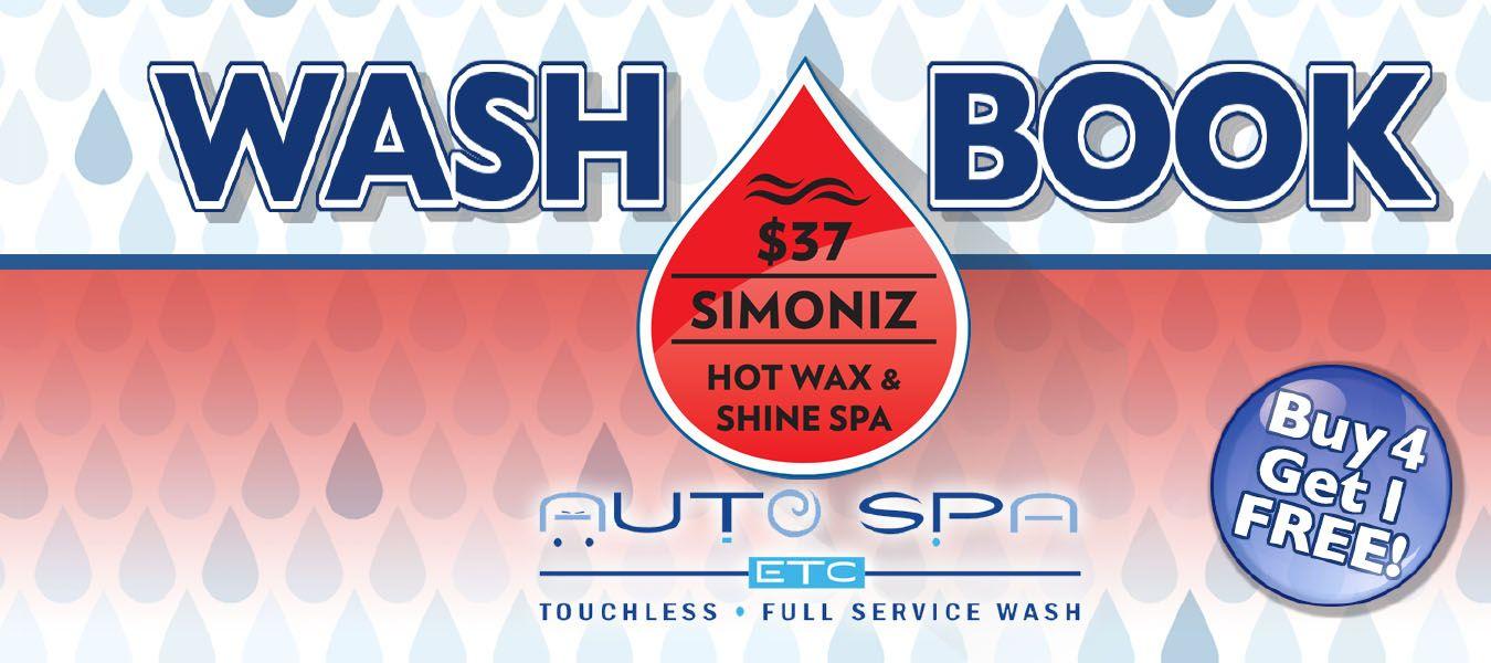 Simoniz Logo - Buy 4 Washes Get 1 Free. Ticket Books. Auto Spa, Etc. Car Wash