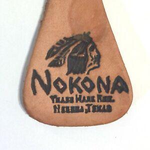 Nokona Logo - Details about Nokona Athletic Goods Leather Indian Head Logo Key Chain Tag  Advertisement