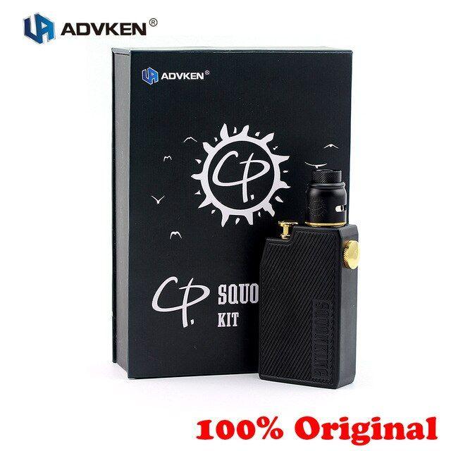 Advken Logo - US $52.49 25% OFF|100% Original Advken CP Squonking Kit With 2ml Capacity  CP RDA Tank Fire Button Lock Design E cig Vape Kit High Quality Big Smok-in  ...