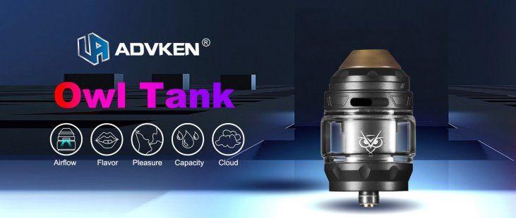 Advken Logo - Advken Owl Tank | ADVKEN® High quality makes healthy vape future!