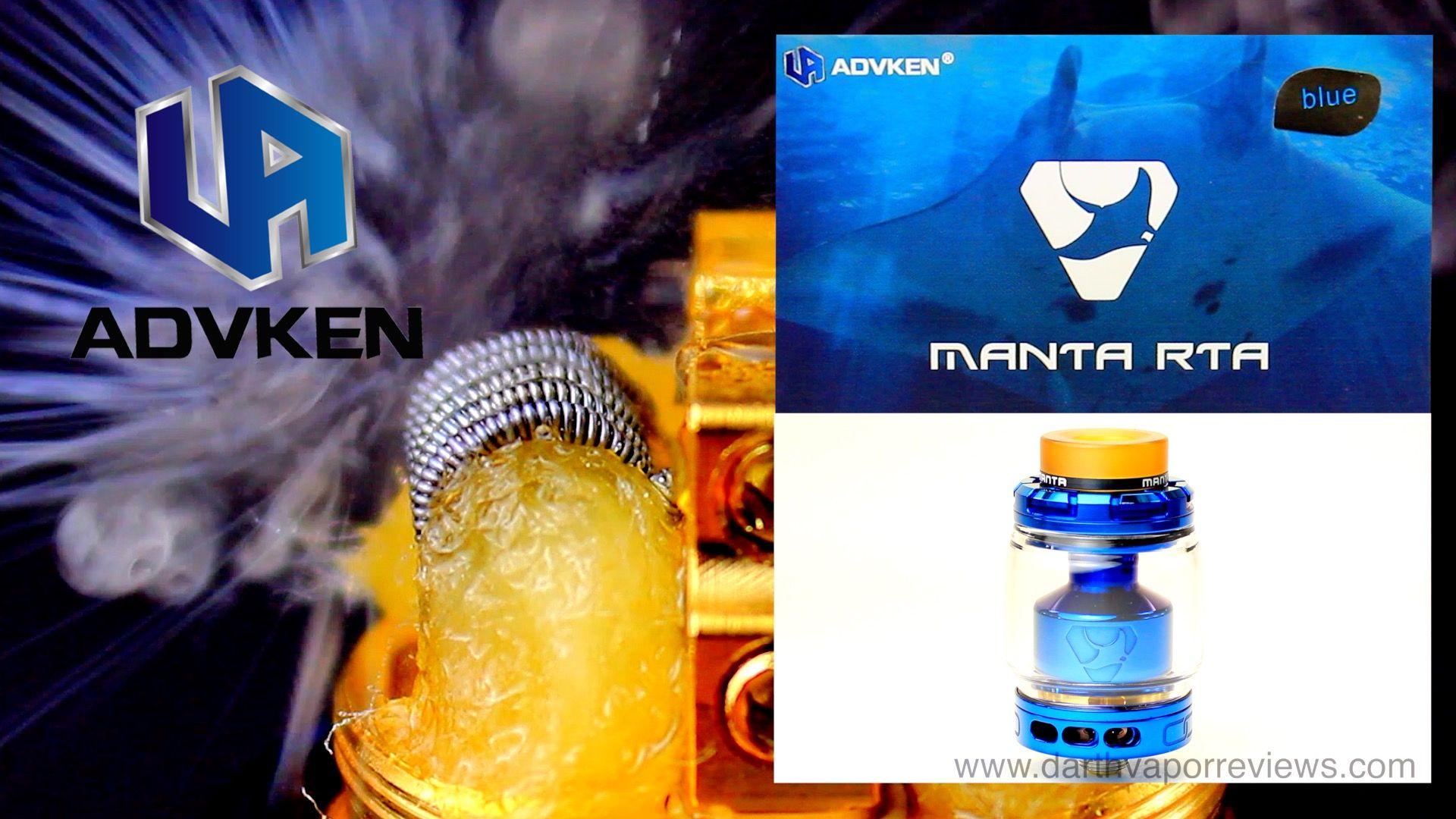 Advken Logo - Advken Manta RTA Build and Review | Darth Vapor Reviews