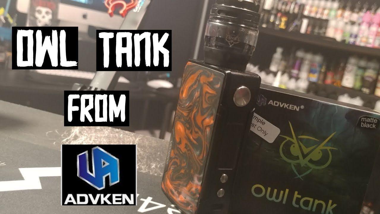 Advken Logo - 25mm Owl Tank w/Mesh Coils From Advken!