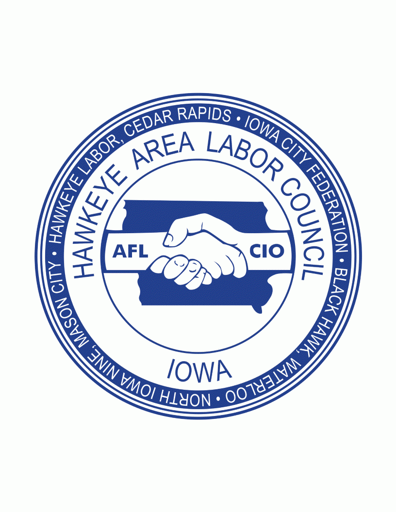 AFL-CIO Logo - Hawkeye Area Labor Council, AFL-CIO