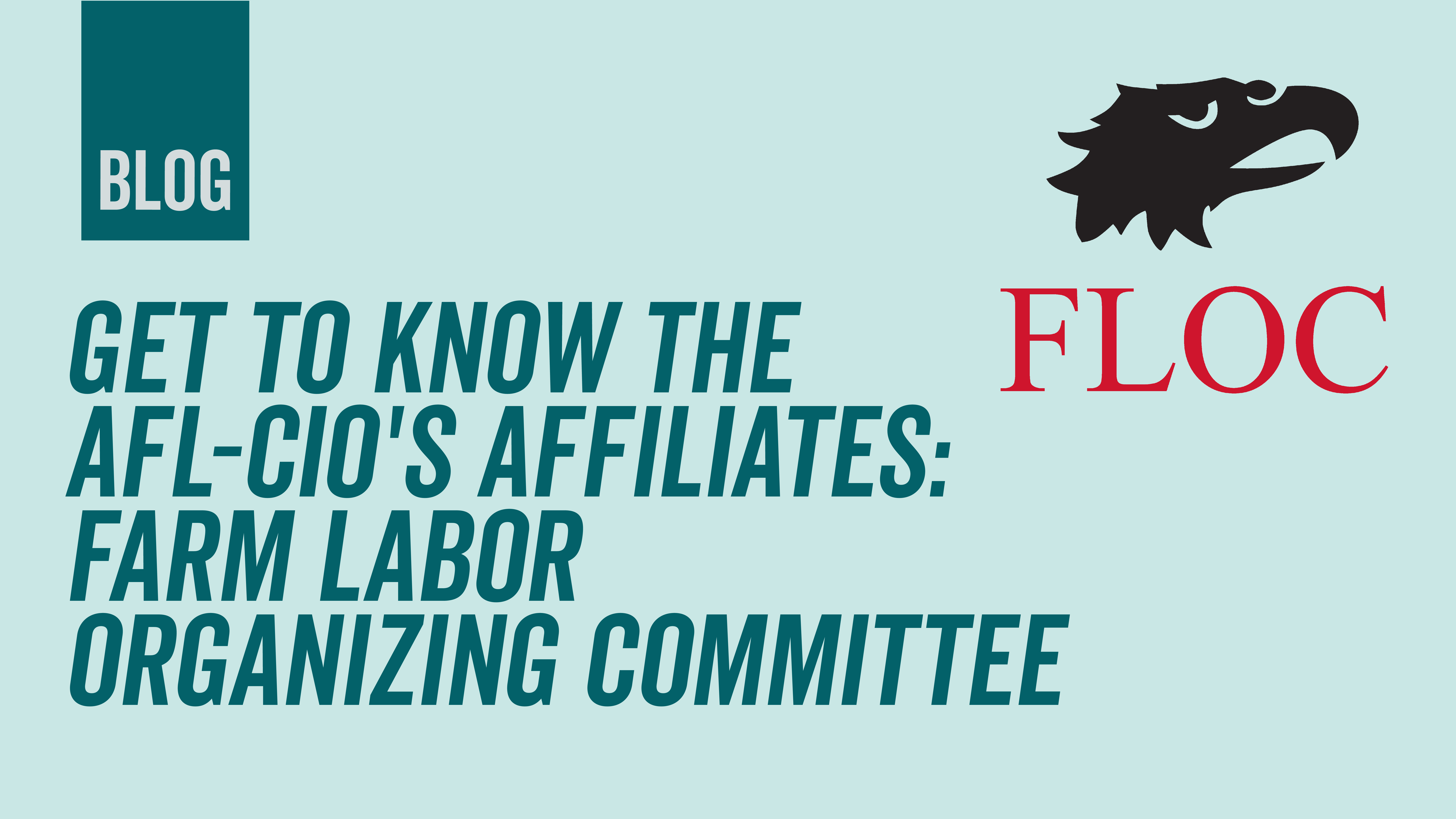 AFL-CIO Logo - Get to Know AFL-CIO's Affiliates: Farm Labor Organizing Committee ...