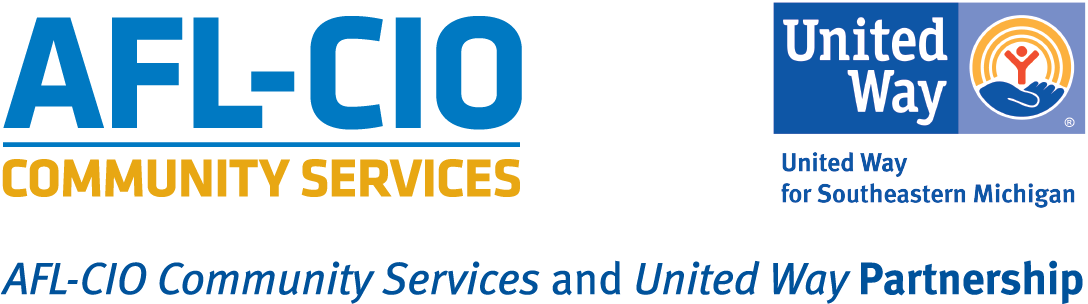 AFL-CIO Logo - AFL-CIO UW Logo - United Way for Southeastern Michigan