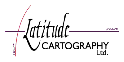 Cartographer Logo - Homepage of Latitude Cartography Ltd.