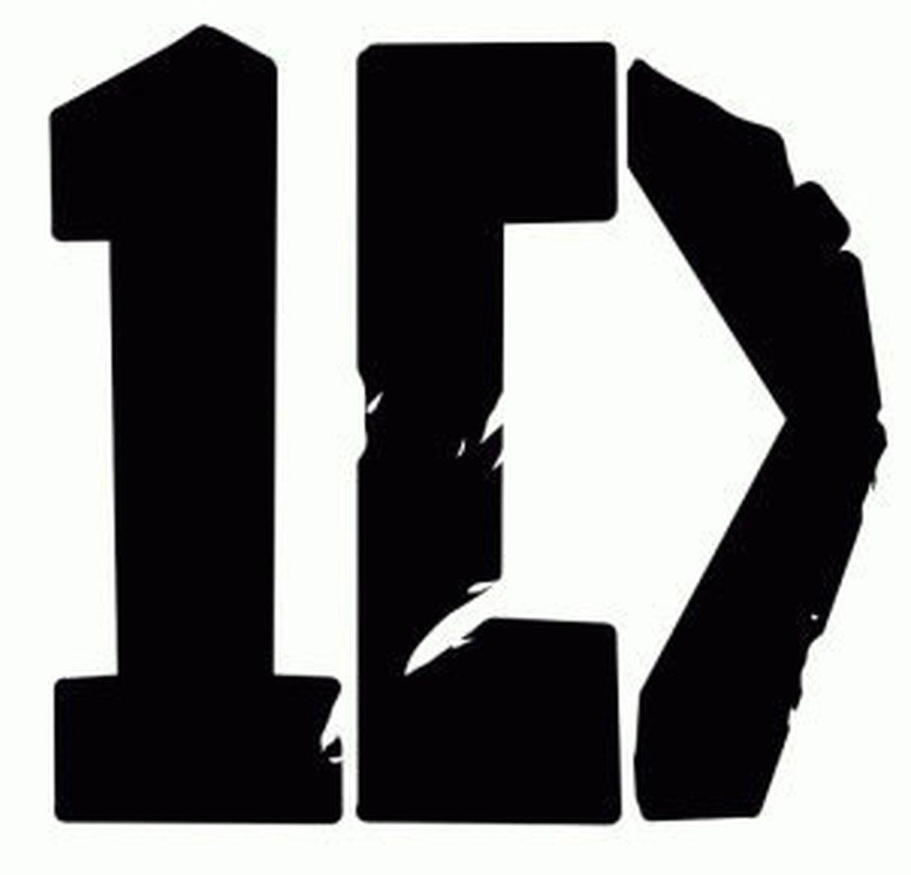 1D Logo - One Direction 1D Band Logo Vinyl Decal Sticker