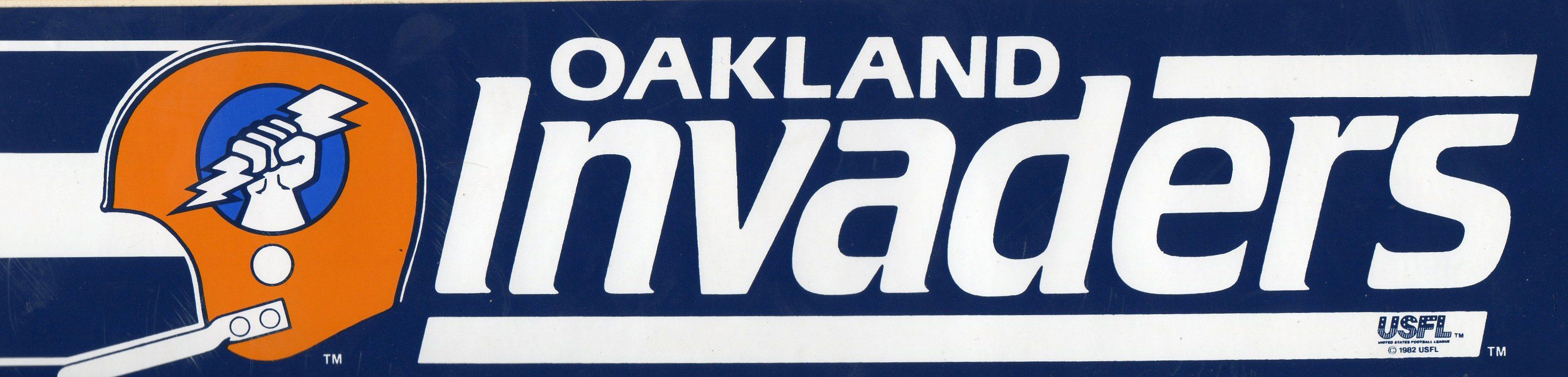 USFL Logo - Oakland Invaders | USFL Memorabilia, Jerseys, Helmets, And Teams