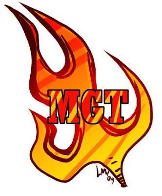 MGT Logo - MACHINEGUN THOMPSON MC5: MGT LOGO ART FROM LESLEY