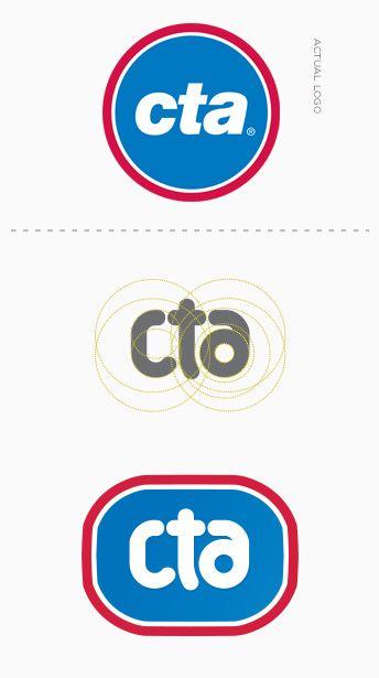 CTA Logo - How a new CTA bus stop sign would look like? | Brandacadabra