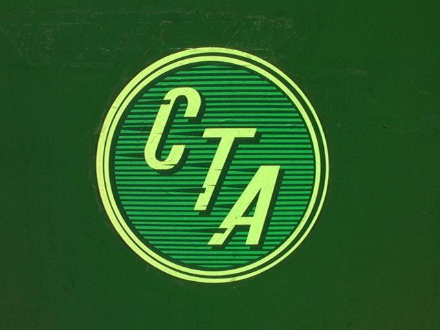 CTA Logo - Old CTA Logo on rapid transit car