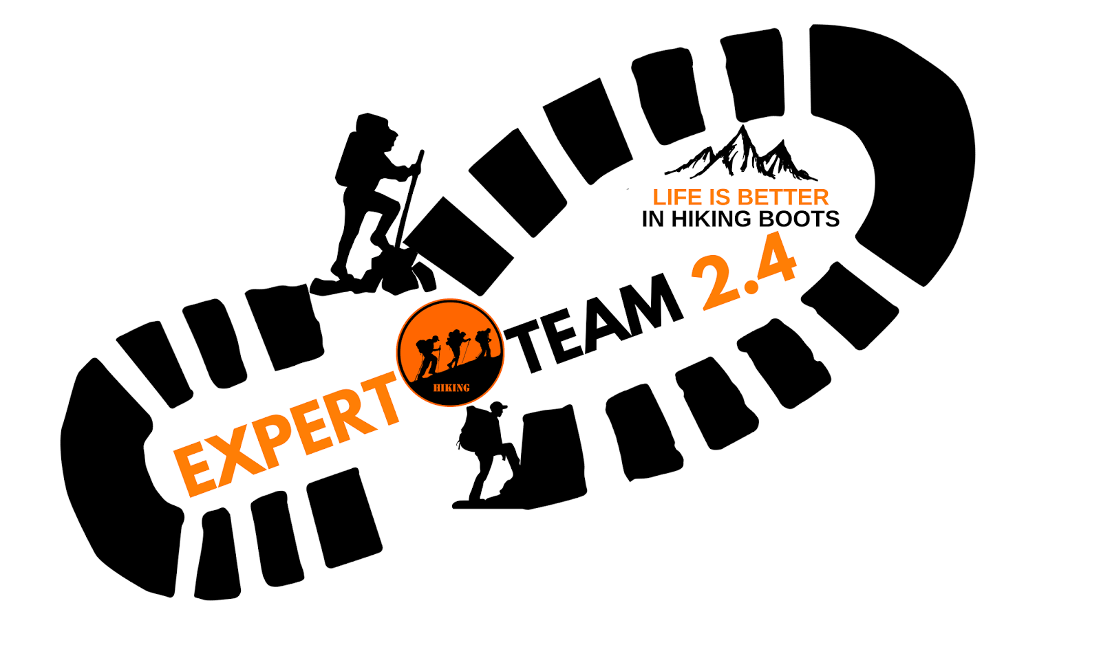 Hiking Logo - Expert Hiking Team 2.4: EXPERT HIKING TEAM 2.4