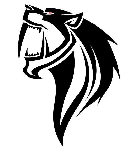 Sabretooth Logo - An art-trade with the fine lass Here y'all go! A sabertooth tiger in ...