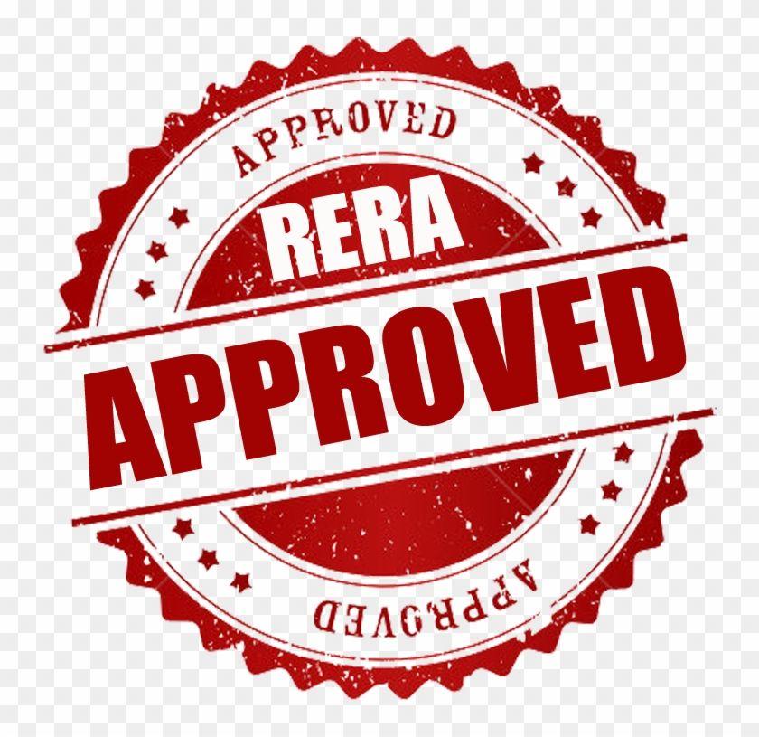Approved Logo - Rera Approved Rubber Stamp Logo Png, Download Psd Fromat - Label ...