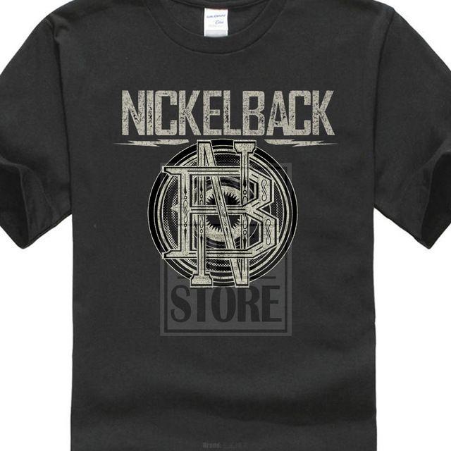 Nickleback Logo - US $7.03 12% OFF. T Shirt Top Men'S Nickelback 'Logo Circular Crew Neck Novelty Short Sleeve Tees In T Shirts From Men's Clothing On Aliexpress.com