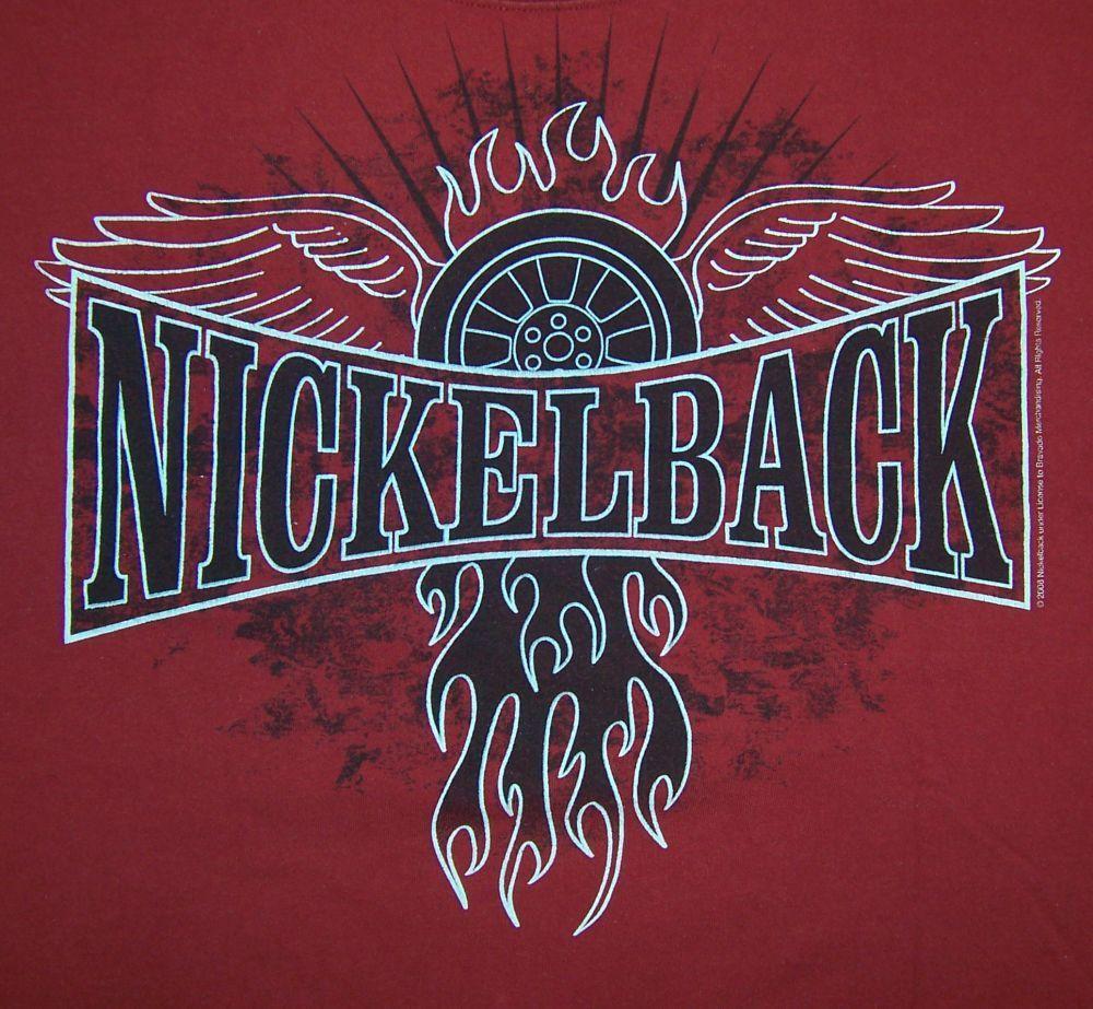 Nickleback Logo - Nickelback Dark Horse 2009 tour t-shirt XL rock concert logo North ...