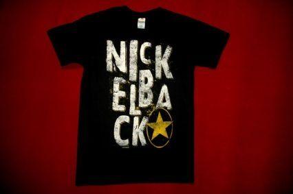 Nickleback Logo - NICKELBACK Star Shirt Rock Shop