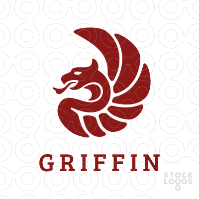 Griffon Logo - Logo of a mythical and legendary creature #logo #logos #griffin ...