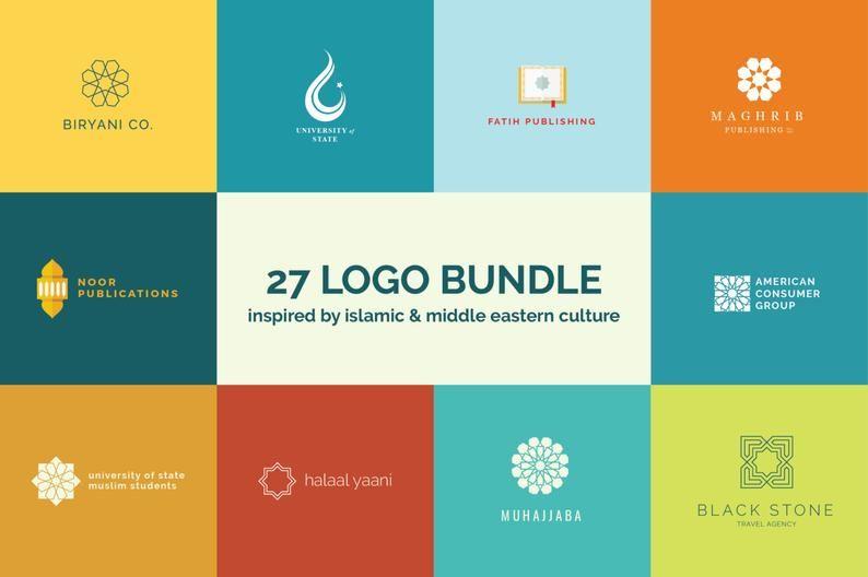 Geometrix Logo - 27 Islamic Minimal Geometric Logo Bundle