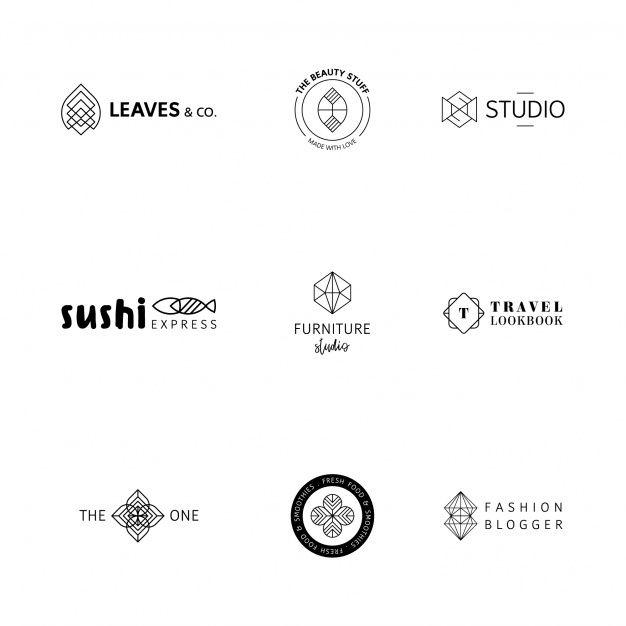 Geometrix Logo - Geometric logo collection Vector | Free Download