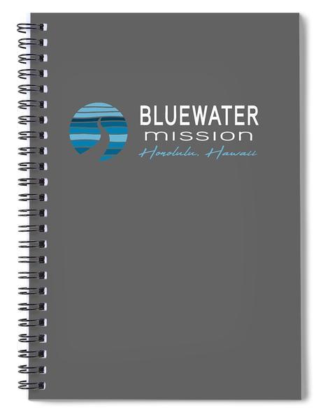 Notebook Logo - Bluewater Mission Honolulu Hawaii Logo