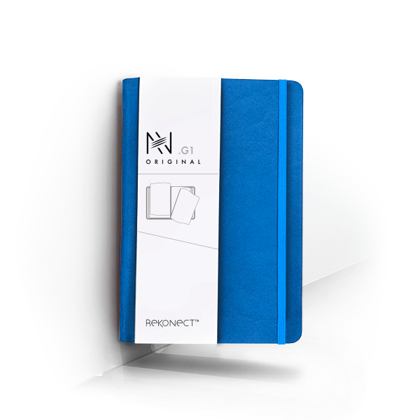 Notebook Logo - G1 - Blue Magnetic Notebook