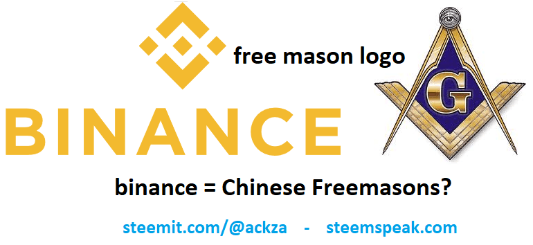 Binance Logo - Binance = Chinese Freemasons? Does the binance Logo reveal a Chinese ...