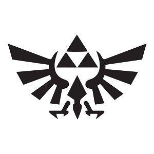 Notebook Logo - TRIFORCE Logo Wings Sticker Decal Notebook Car Laptop