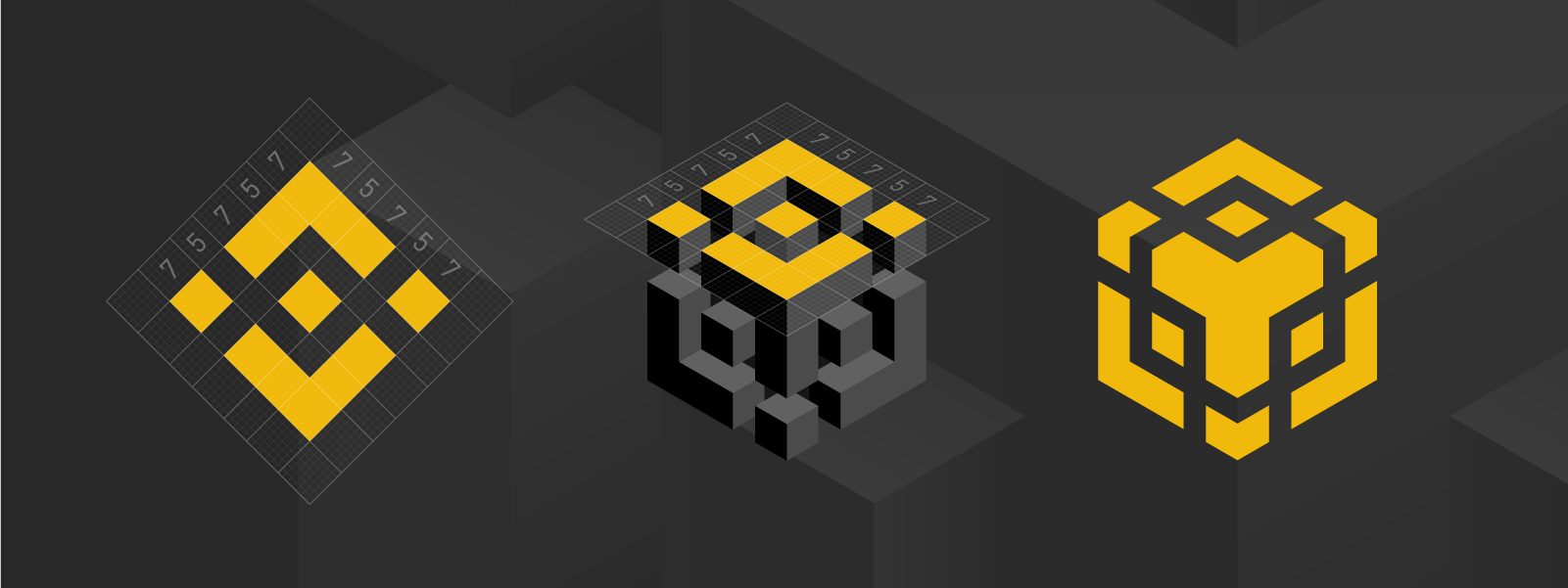 Binance Logo - The Last-Minute Genesis of the Binance DEX Logo | Binance Blog