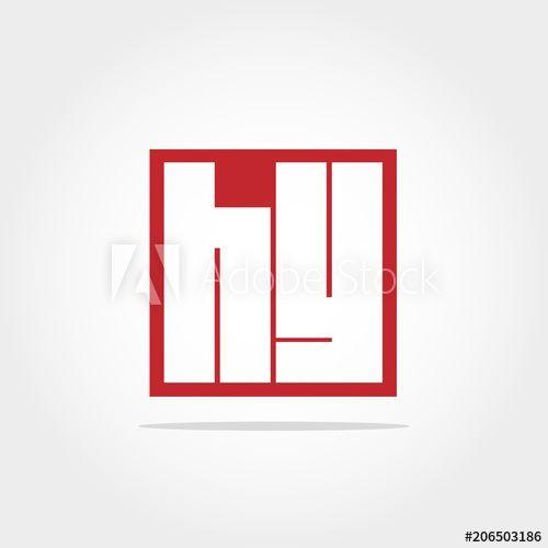 Hy Logo - Initial Letter HY Logo Design this stock vector and explore