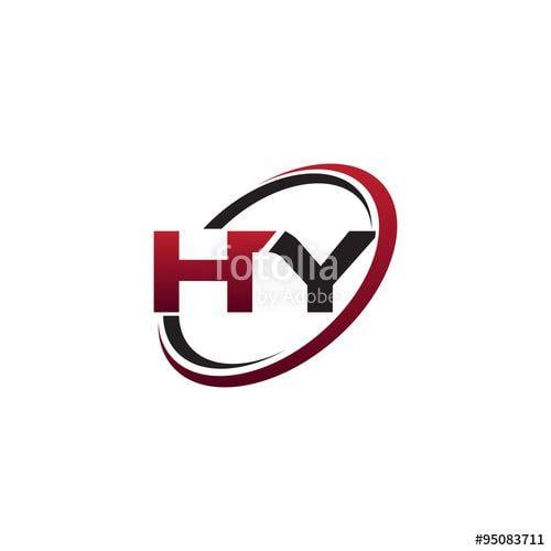 Hy Logo - Modern Initial Logo Circle HY Stock Image And Royalty Free Vector