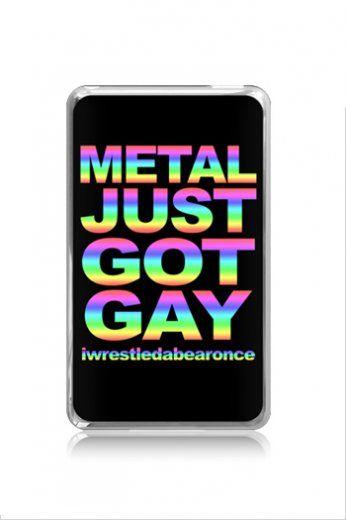 Iwrestledabearonce Logo - Iwrestledabearonce - Metal - iPod Classic Skin