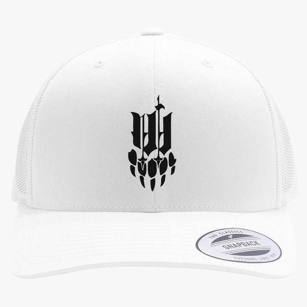 Iwrestledabearonce Logo - Iwrestledabearonce logo Retro Trucker Hat