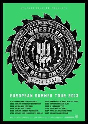 Iwrestledabearonce Logo - Century Media Records - Iwrestledabearonce: : announces Euro Summer ...