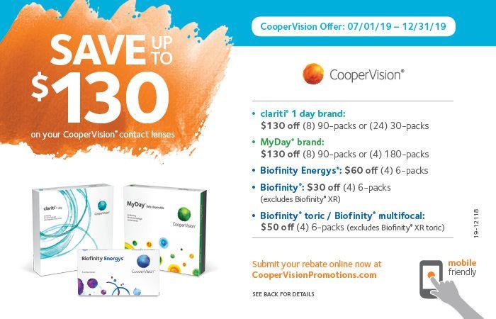 CooperVision Logo - CooperVision Rebates. Contact Lens Rebates