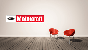 Motorcraft Logo - Details about Ford Motorcraft Logo Wall Decal Vinyl Racing Decor Room
